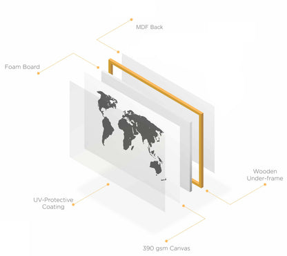 Push Pin World Travel Map